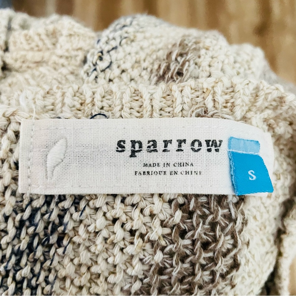 Sparrow Striped Cross Back Knit Top - Picture 7 of 8